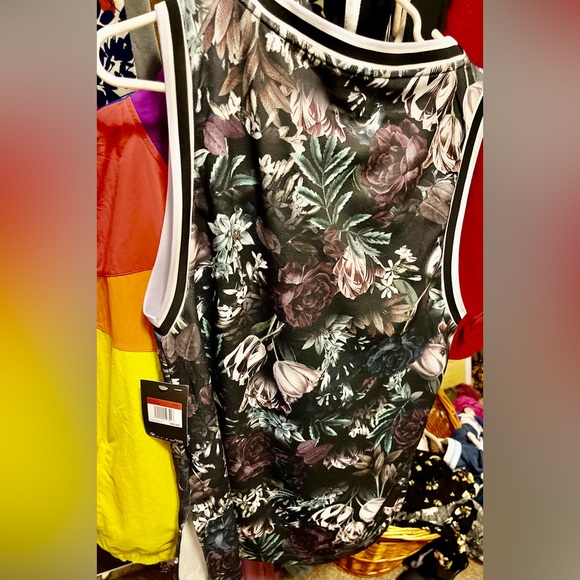 COPY - NWT Nike Dri-Fit Tennis Dress NWT Black Purple Floral Pattern (L) - Picture 8 of 8